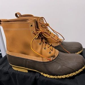 Brown Men’s Bean Duck Boots by LL Bean size 13